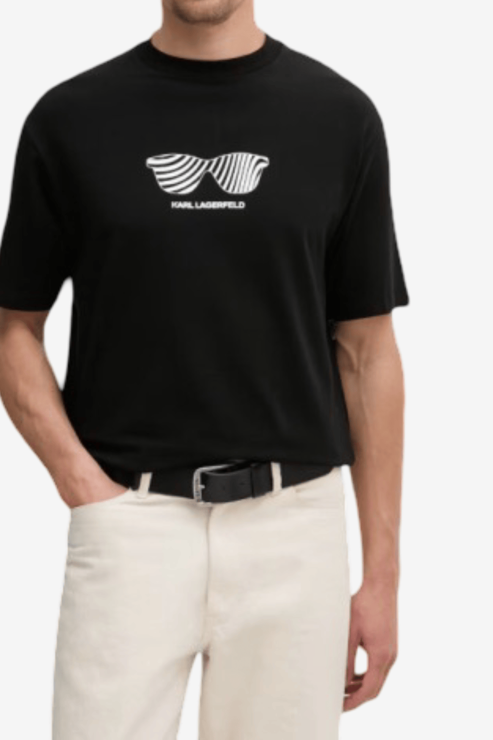 Karl Lagerfeld Ανδρικό T-Shirt Μαύρο 755131 562221 990