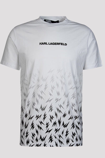 Karl Lagerfeld Man Ανδρικό T-Shirt Άσπρο 755033 542221 10