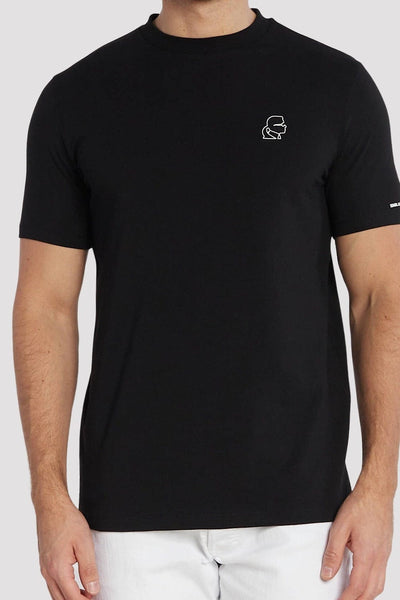 Karl Lagerfeld Ανδρικό T-Shirt Μαύρο 755030 534221 10