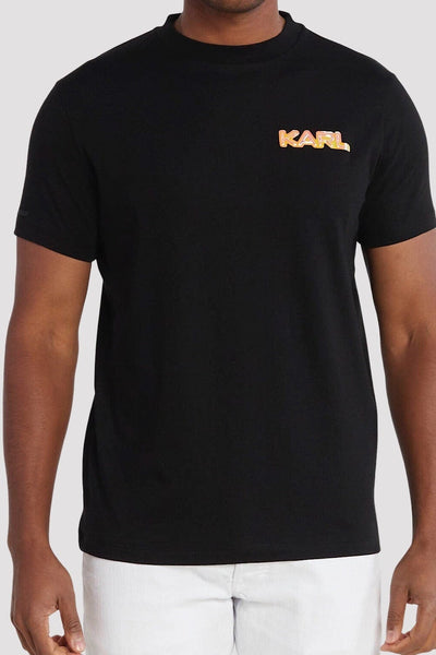 Karl Lagerfeld Ανδρικό T-Shirt Μαύρο 755043 534225 990