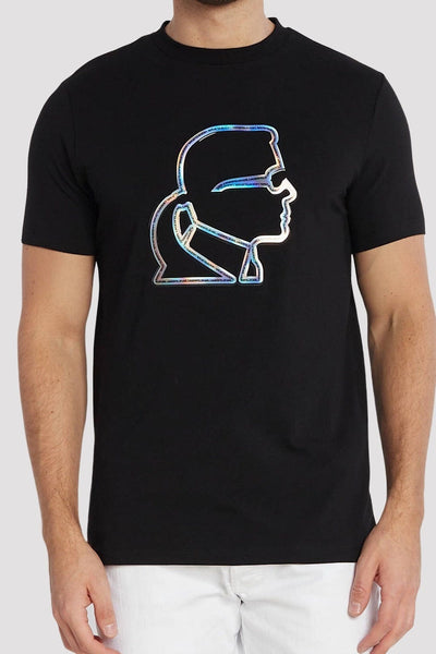 Karl Lagerfeld Ανδρικό T-Shirt Μαύρο 755044 534221 990