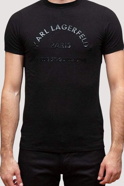 Karl Lagerfeld Ανδρικό T-Shirt Μαύρο 755050 534221 990