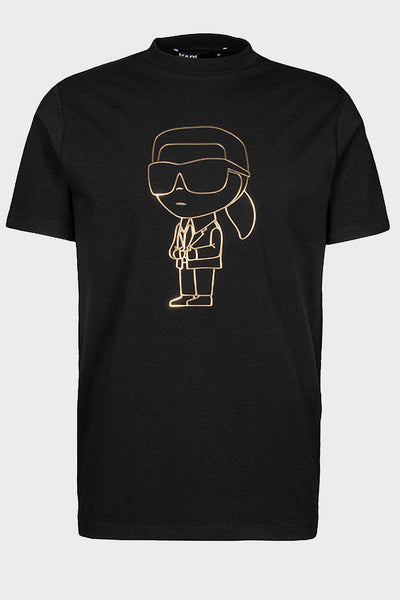 Karl Lagerfeld Ανδρικό T-Shirt Μαύρο 755054 542221 160