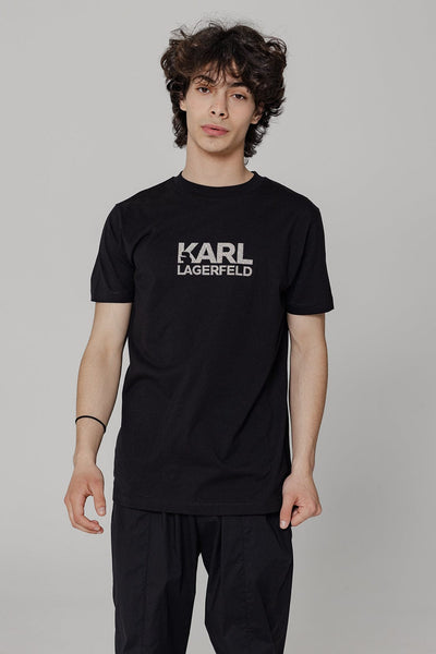 Karl Lagerfeld Ανδρικό T-Shirt Μαύρο 755060 542241 990