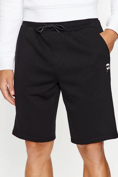 Karl Lagerfeld Ανδρικό Sweat Shorts Μαύρο 755897 500900 990