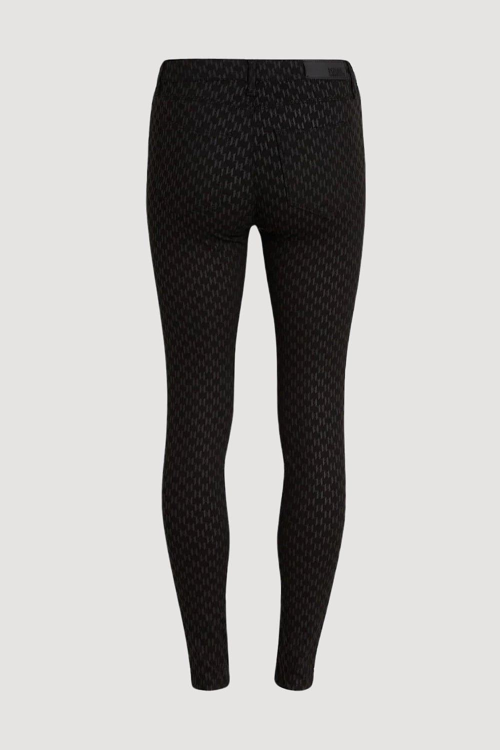 Karl Lagerfeld KL Monogram Skinny Fit Jeans Black 236W1105
