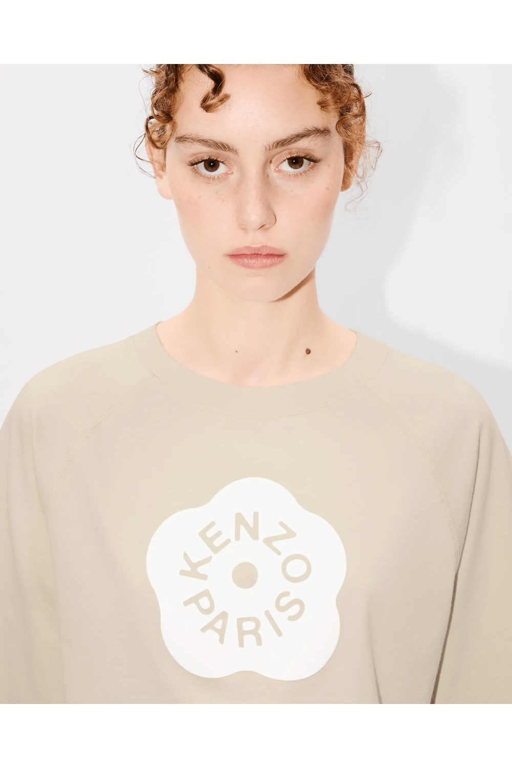 Kenzo Boke Flower Boxy T-Shirt Cream FF52TS1584SG.04