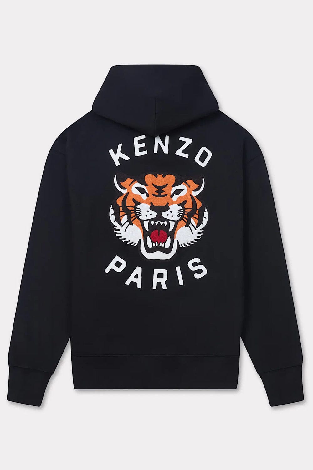 Kenzo 'Lucky Tiger' Genderless Embroidered Oversized Μπλούζα Μάυρο