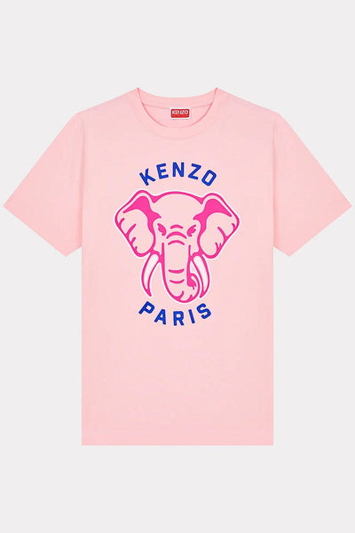 Kenzo Elephant Loose-Fit T-Shirt Ροζ FE52TS1144SO.34