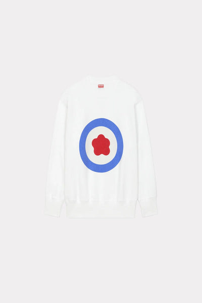 Kenzo Target Oversized Sweatshirt Άσπρο FD62SW0664MF 02