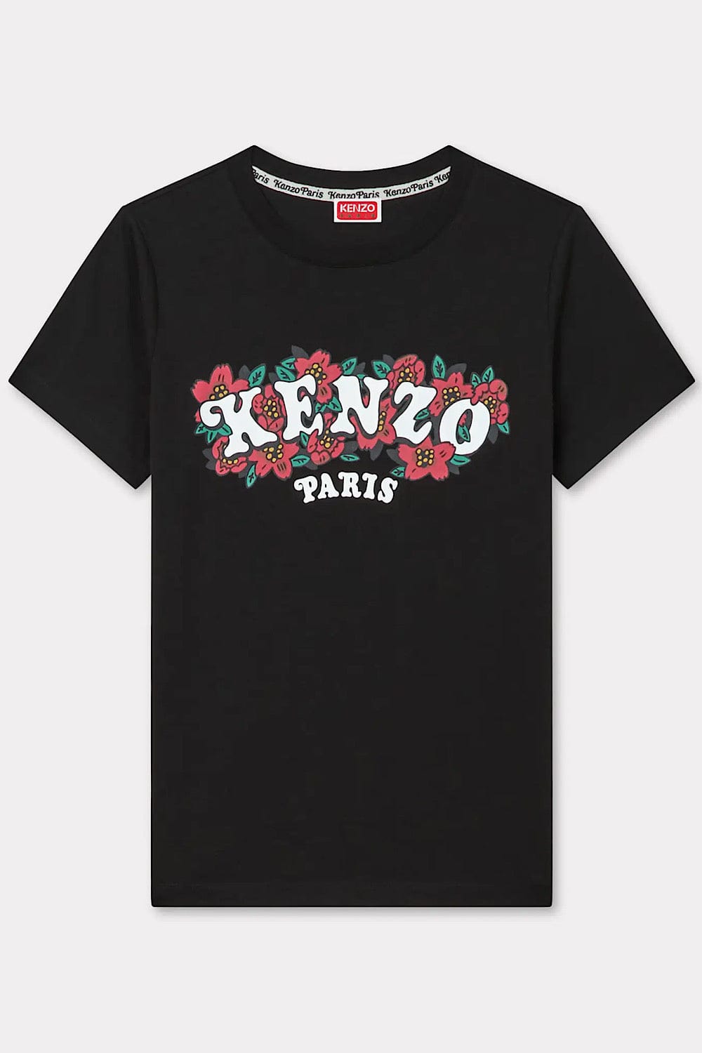 Kenzo Verdy Market Cotton T-shirt Black FF52TS1494SO.99J