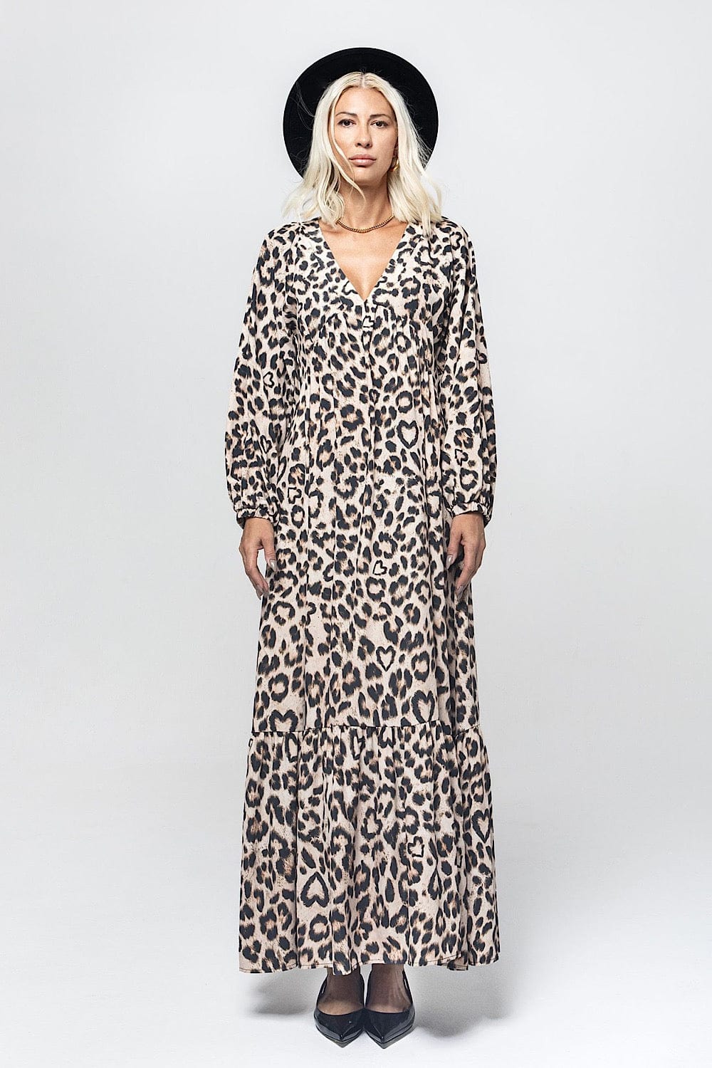 Mamoush Sara Maxi Dress Animal Print 213365