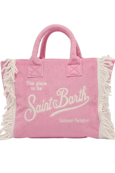 MC2 Saint Barth Colette Τσάντα με Κρόσια Ροζ COL0019 01503F