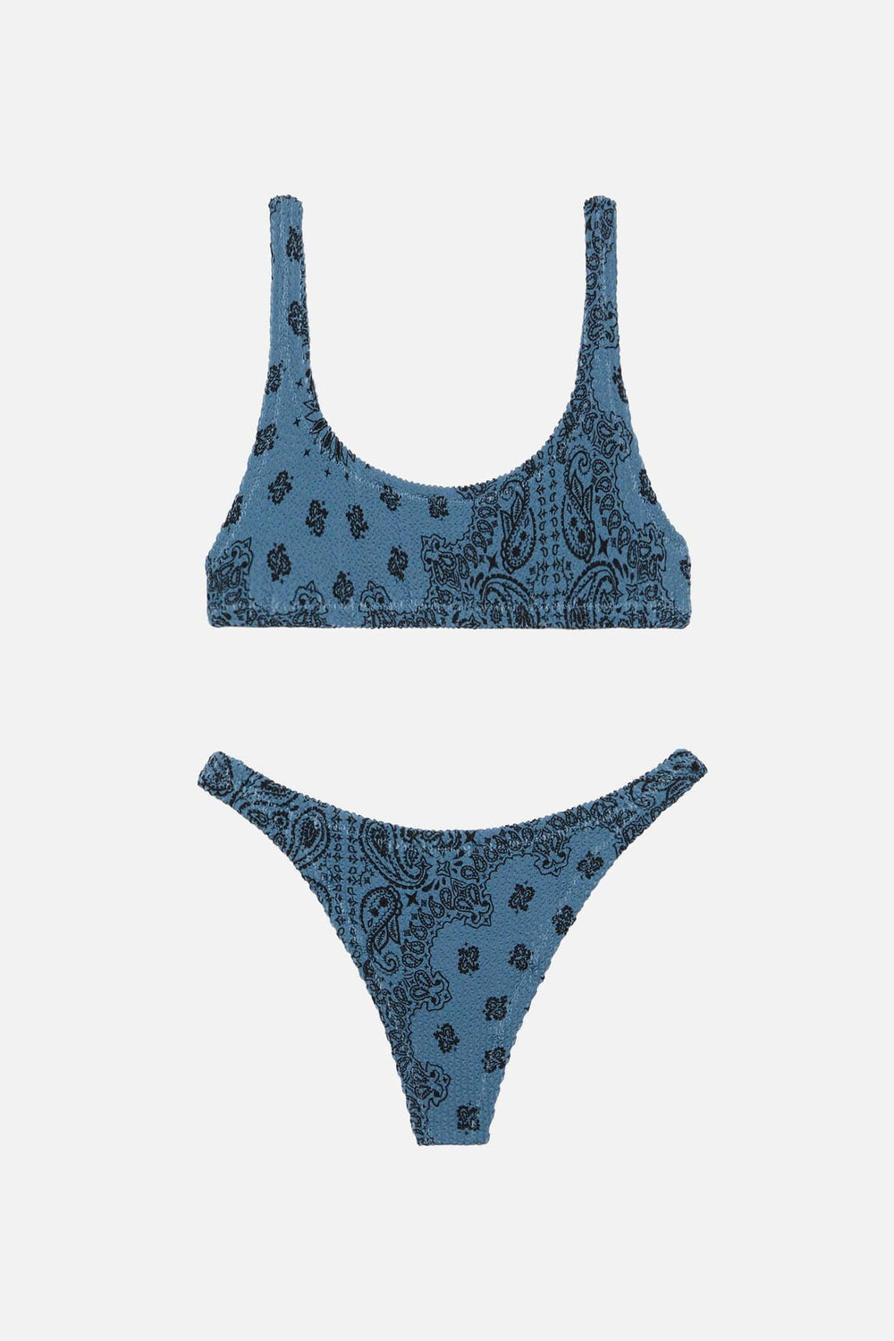MC2 Saint Barth Naima Naomi Bralette Bikini with Bandana Print NAI009 NAO0012 04450H