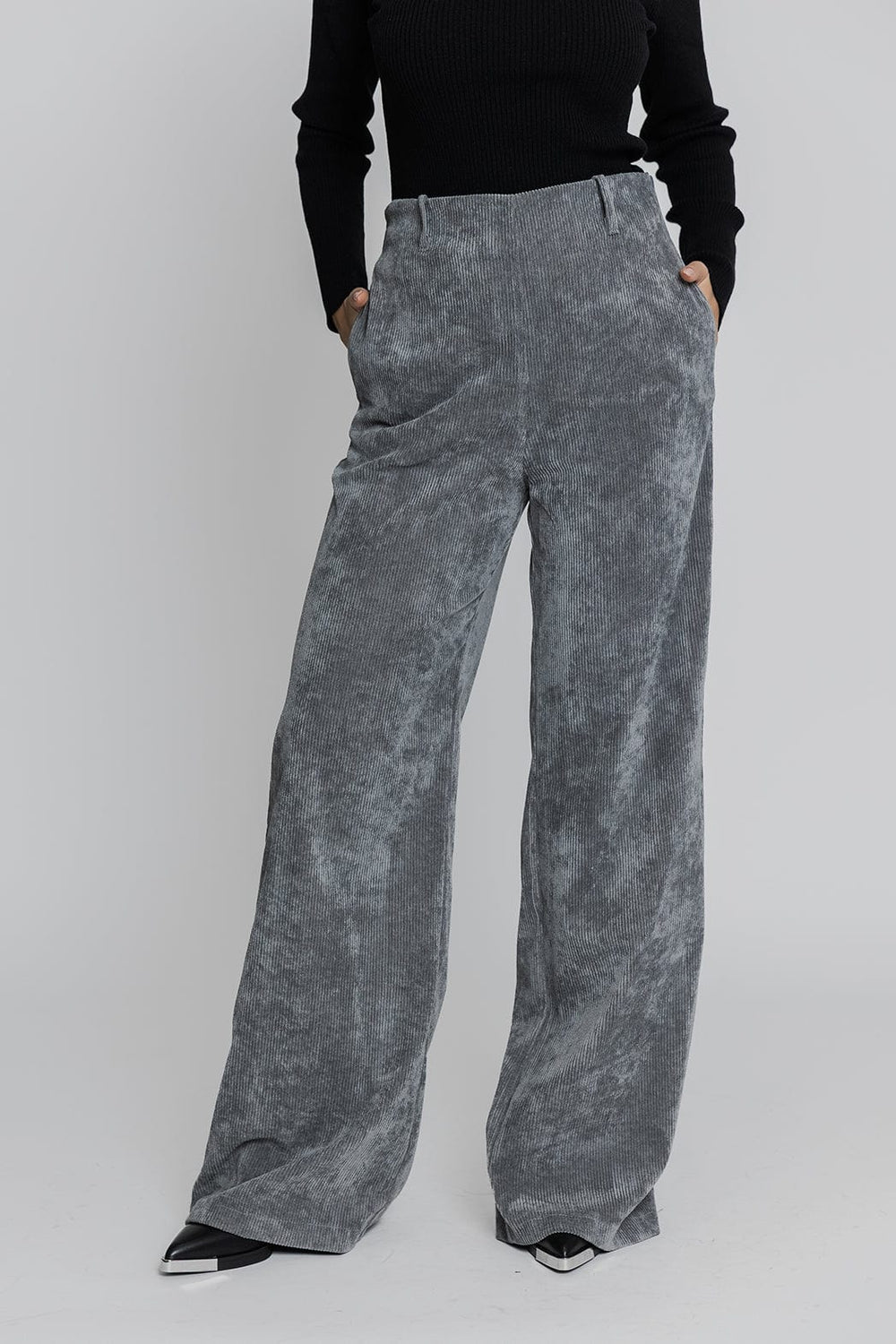 Moutaki Corduroy Pants Grey 25.03.151