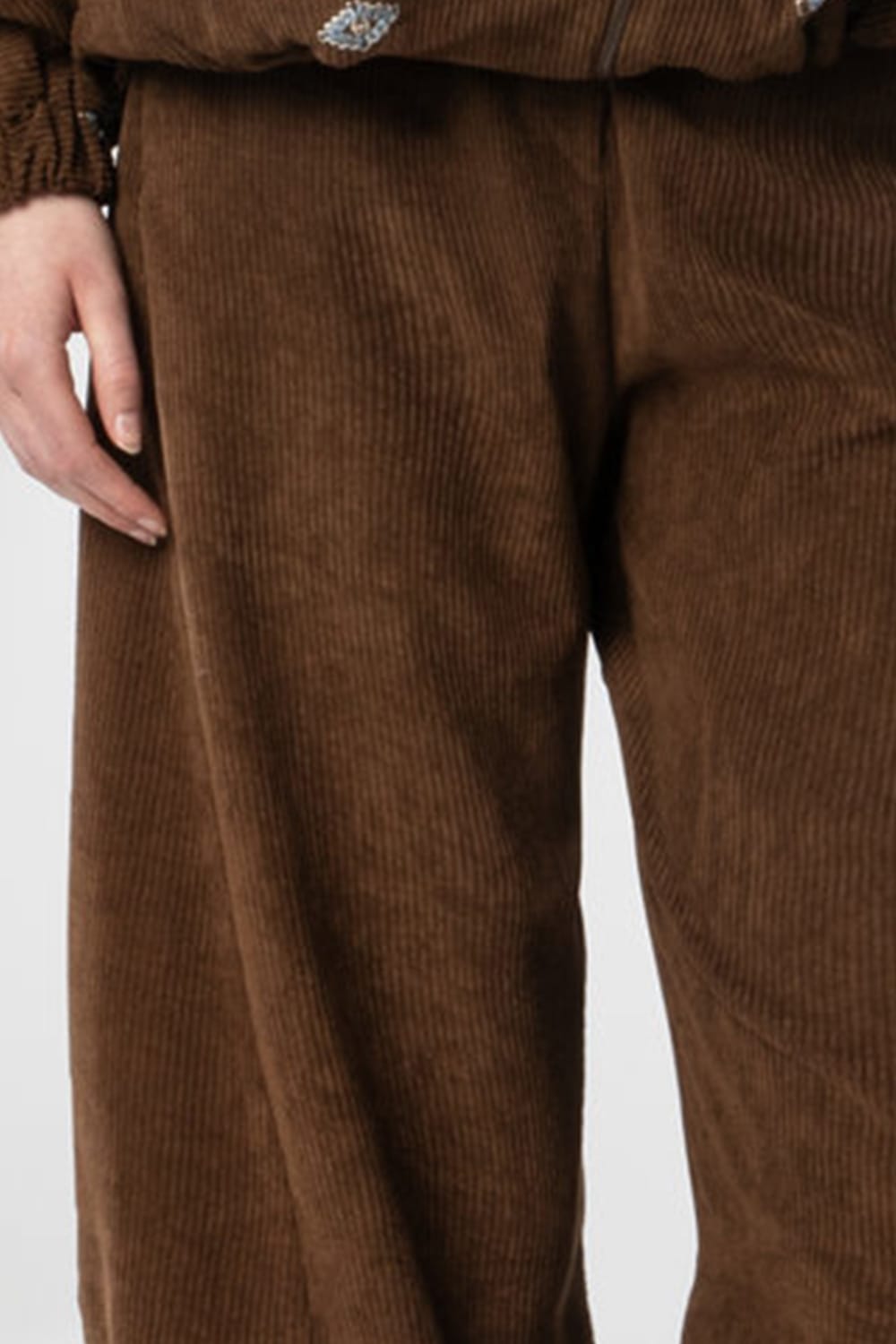 Moutaki Corduroy Trousers Brown 26.03.149