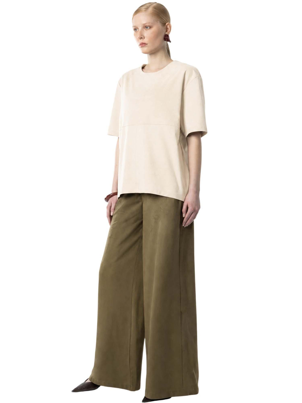 Moutaki Short-Sleeve Top Ecru 26.01.144