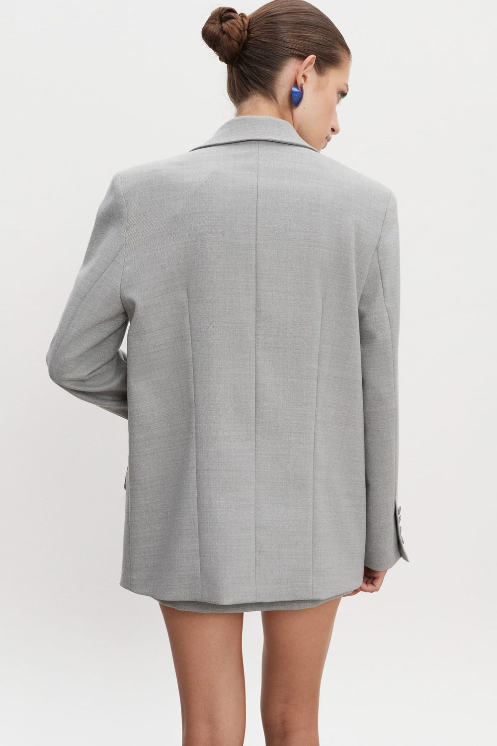 Nadia Rapti Tempo Blazer Grey 127129536