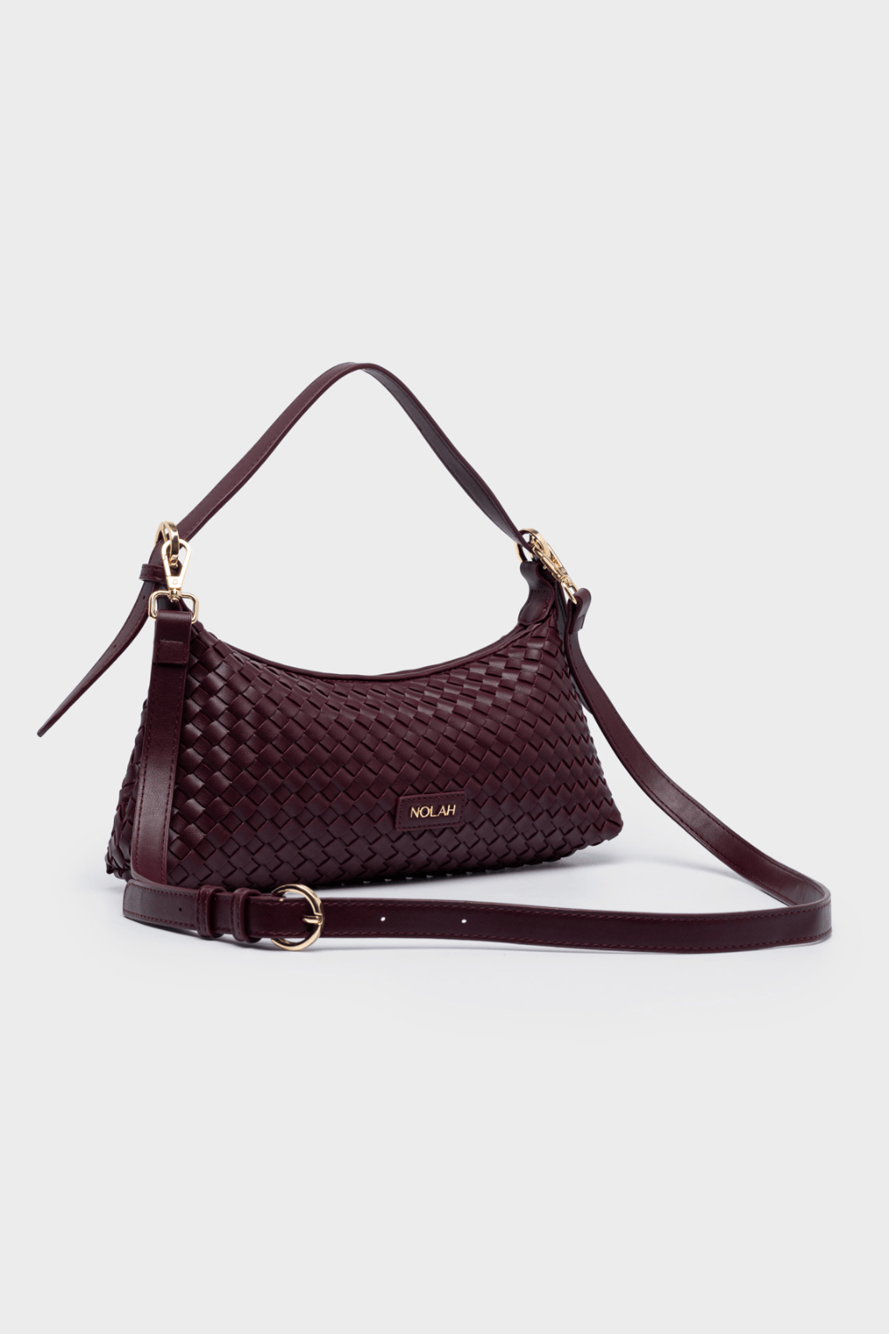 Nolah Gilda Burgundy Light Gold Τσάντα ώμου & χιαστί