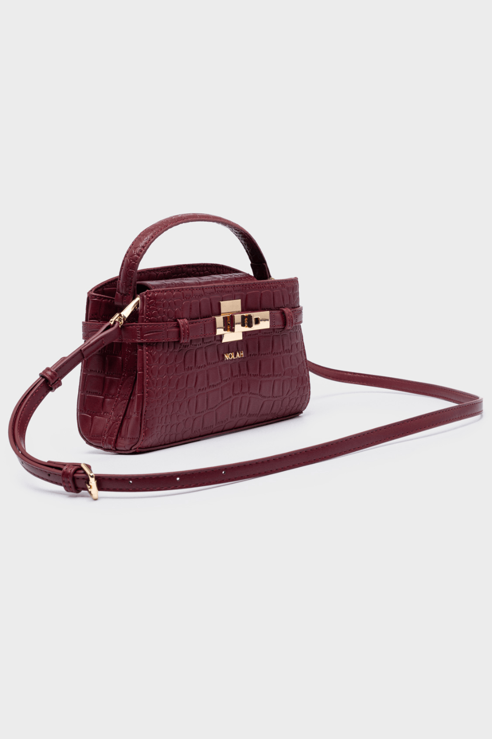 Nolah Iliana Burgundy Shoulder & Crossbody Bag