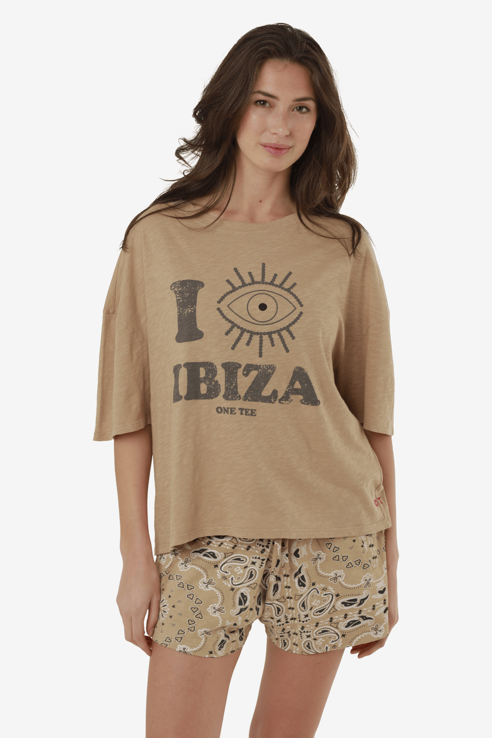 One Tee Clara T-Shirt Sand