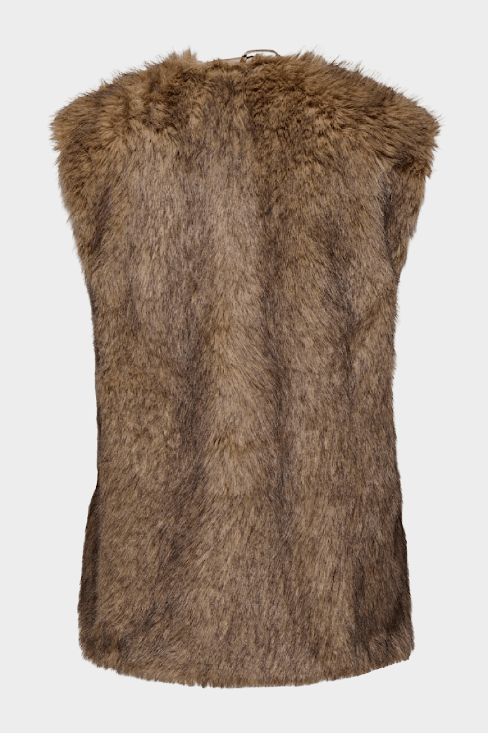Only Dawn Fur Vest Brown 15354308