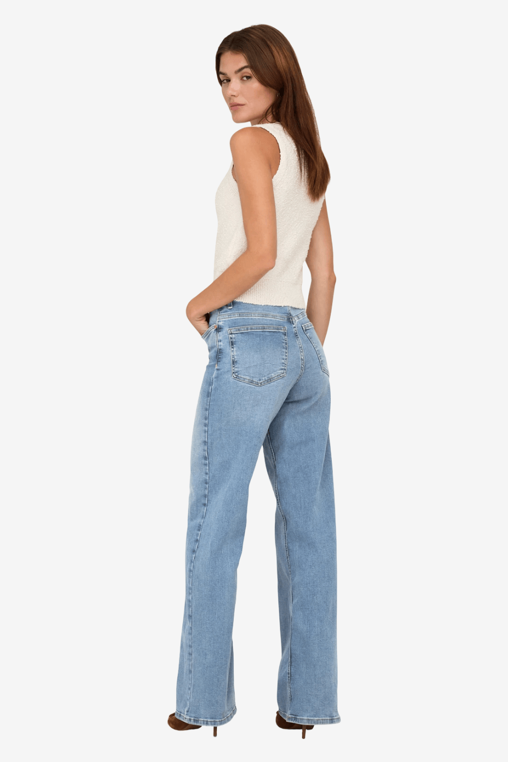 Only Madison Denim Pants Light Blue 15282975