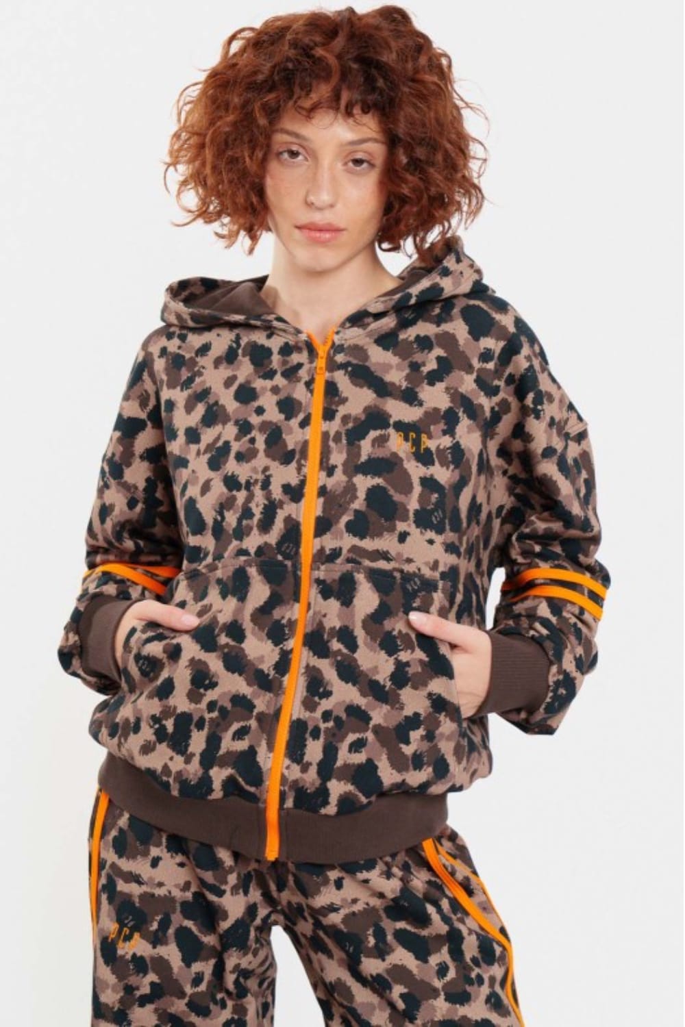 Pcp Leopard Ζακέτα με Κουκούλα 2026W30
