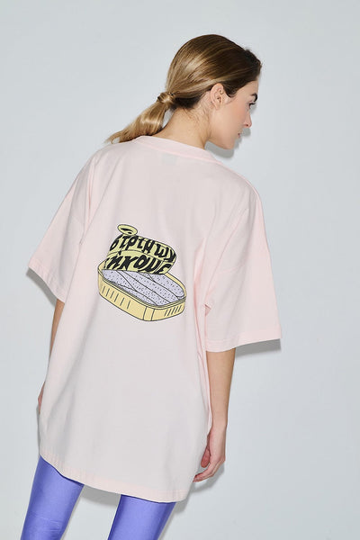 Pcp Strimochtikame T-Shirt Ροζ 