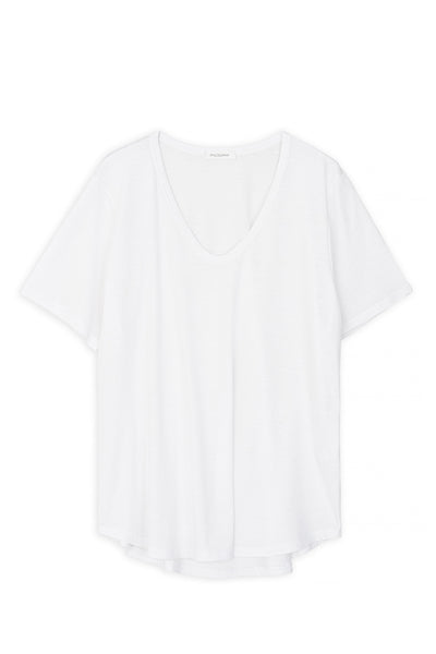 Philosophy T-Shirt Organic Jersey Oversized Άσπρο BL1936