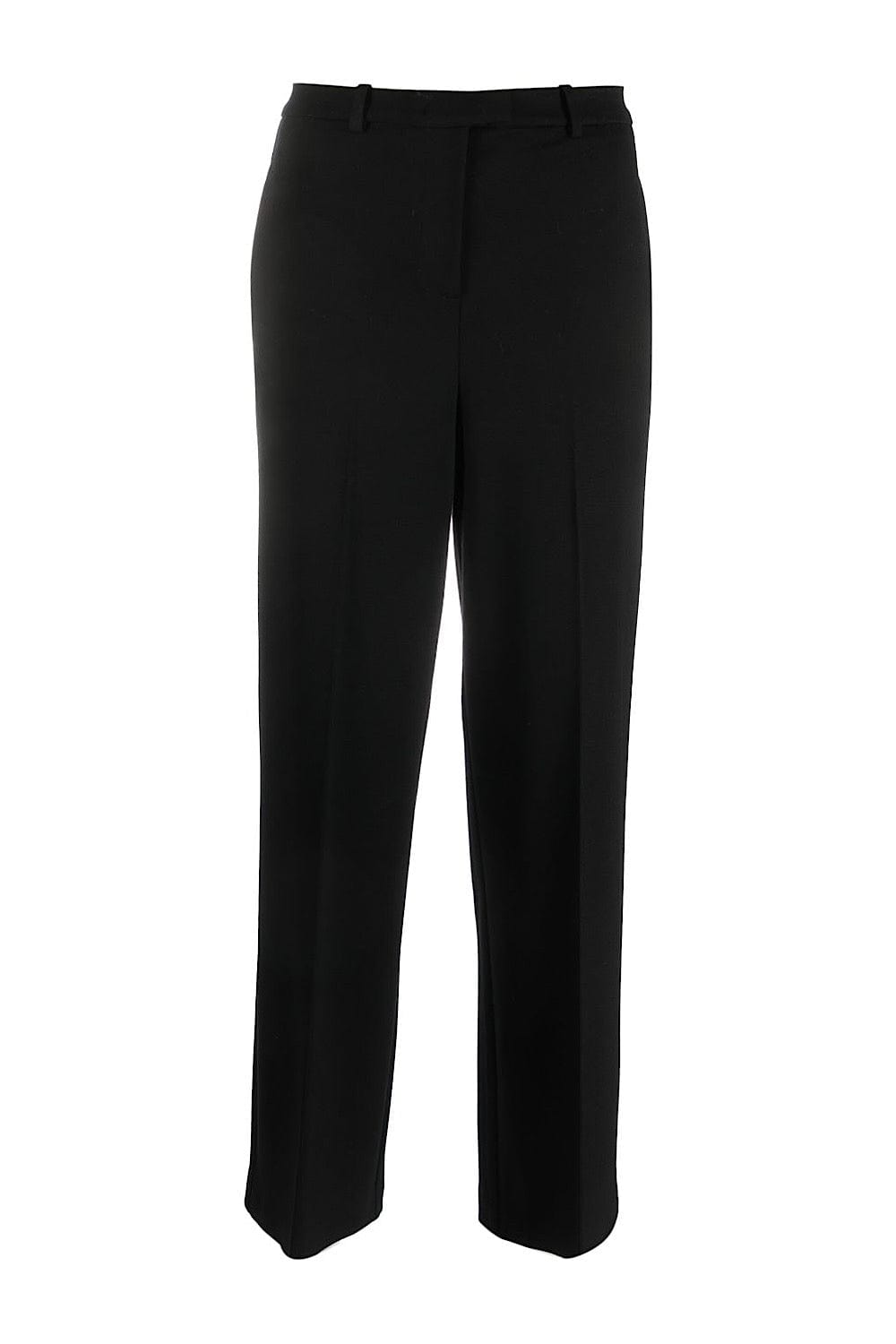 Pinko Pei High Waist Straight Pants Black 100255 A15M Z99 Pinko Pei High Waist Straight Pants Black 100255 A15M Z99