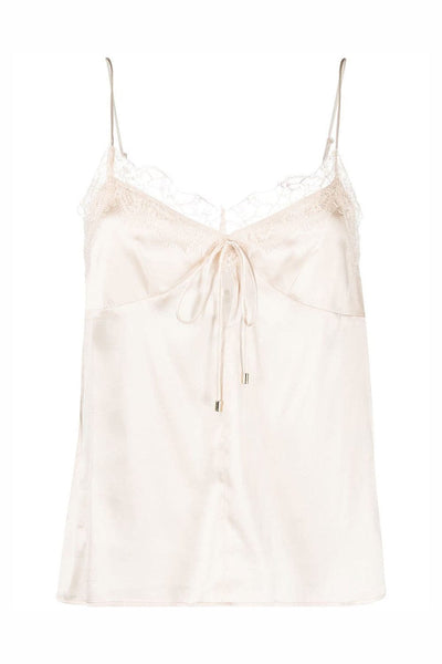 Pinko Tremante Lace-Trim Camisole Άσπρο 100891 ZR64 Z05 100891 ZR64 Z05