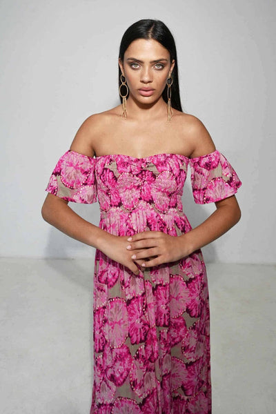 Piti Cuiti Santorini Soul Φόρεμα Ροζ G102B