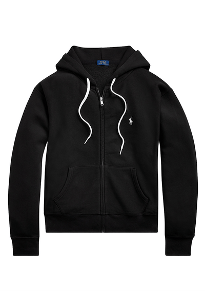 Polo Ralph Lauren Fleece Full-Zip Hoodie Μαύρο 211891559003
