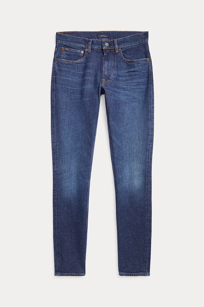 Polo Ralph Lauren Mid-Rise Skinny Jeans Παντελόνι Μπλε 211890127001