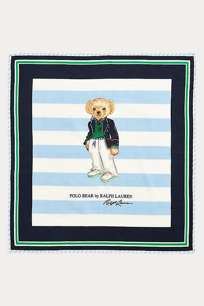 Polo Ralph Lauren Polo Bear Cotton-Silk Φουλάρι 455938468002