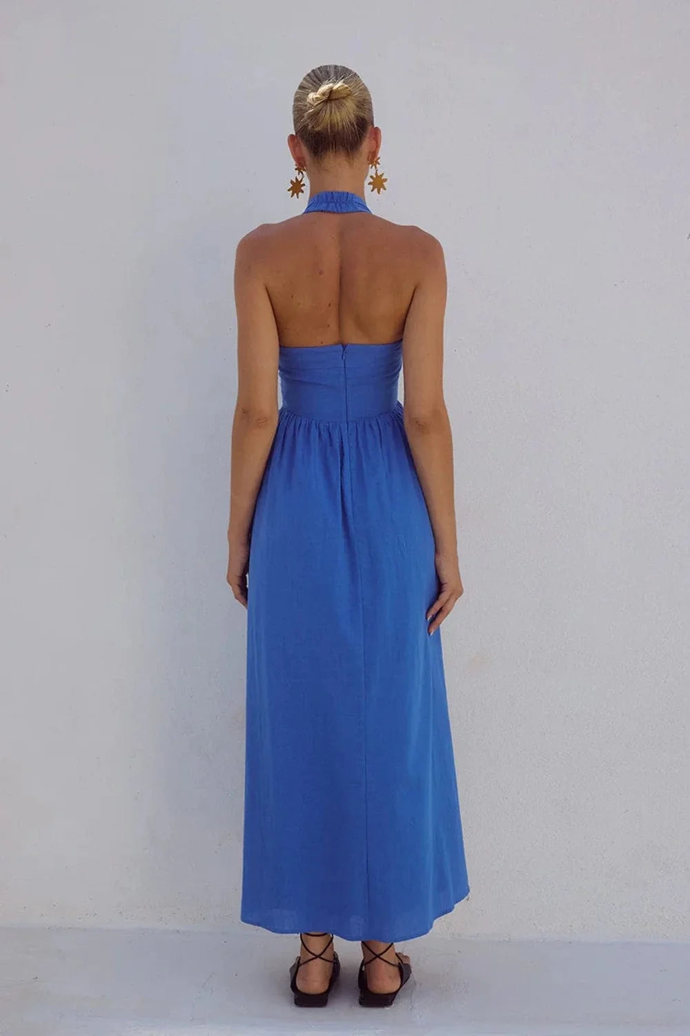 Seven Wonders Lockea Midi Dress Blue SW23-5070
