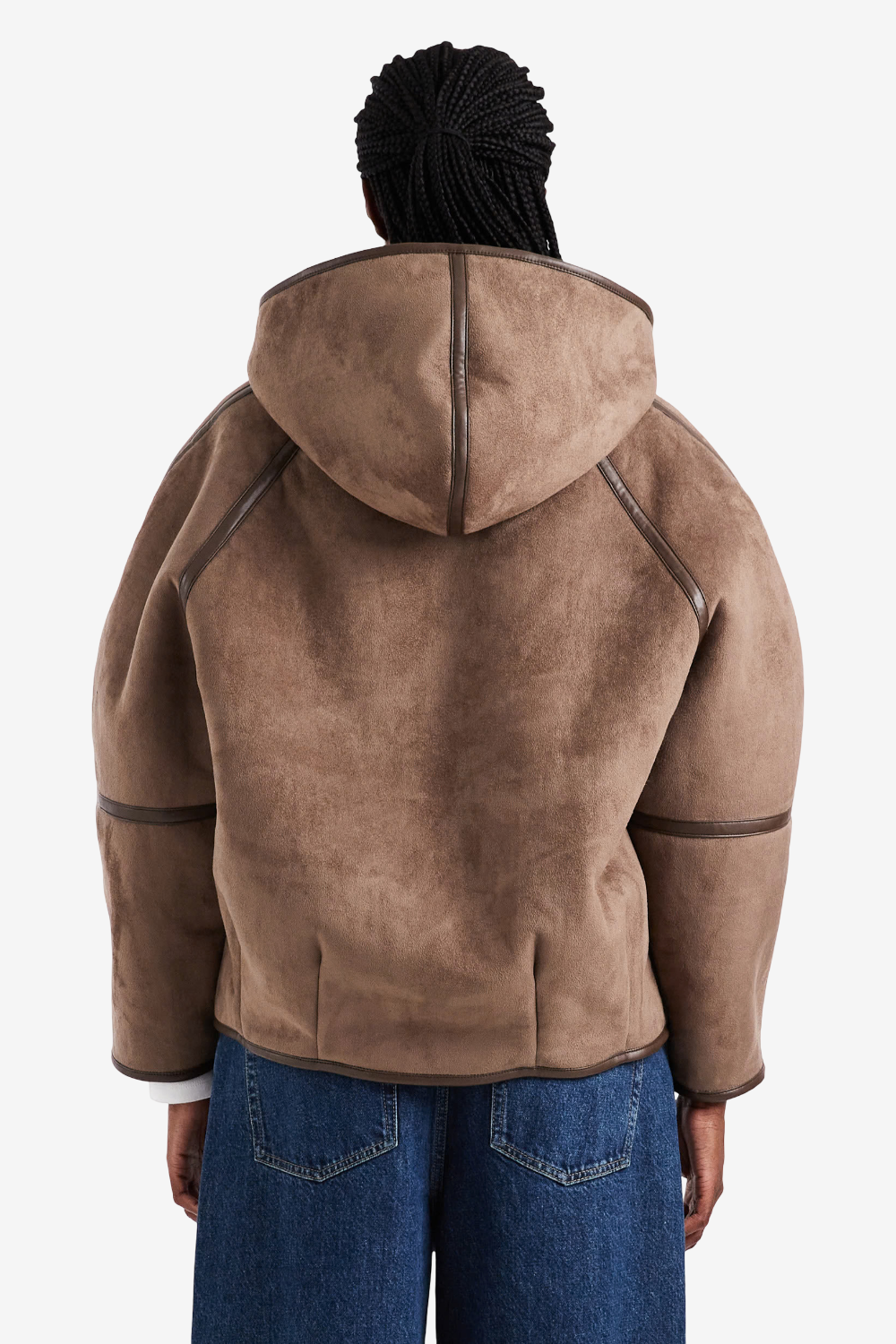 Topshop Temma Hooded Jacket Καφέ 31001461