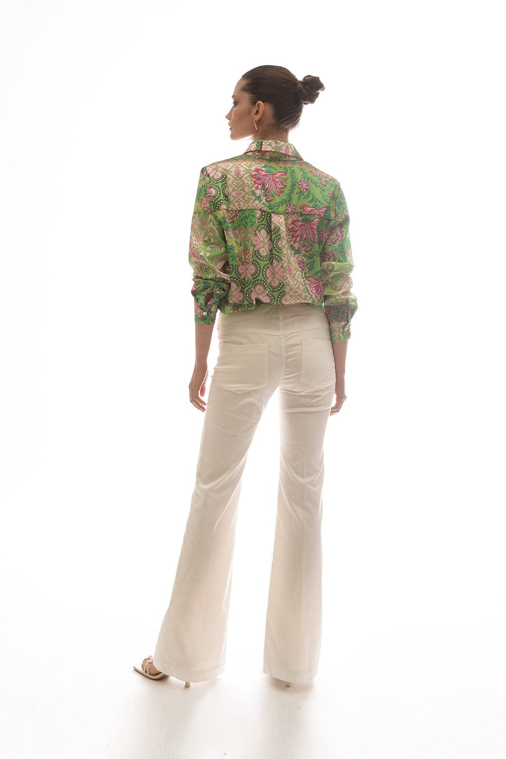 Twenty29 Printed Shirt Green 9275