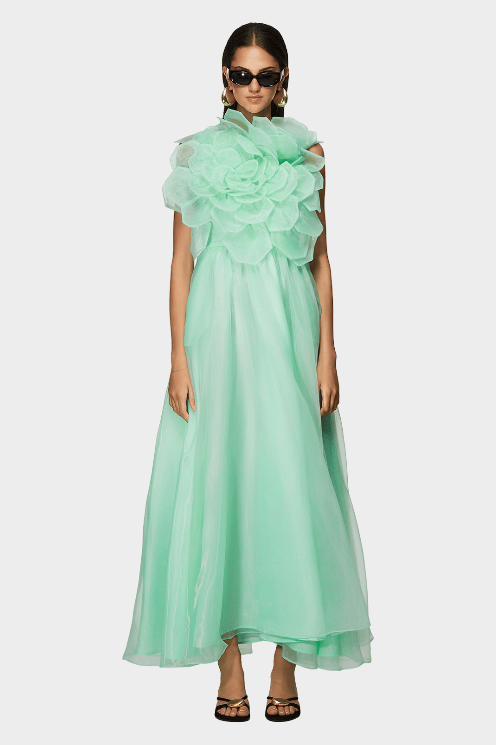 U R Ink Tebar Long Evening Dress Green beautycollection.gr U R Ink Tebar Long Evening Dress Green beautycollection.gr