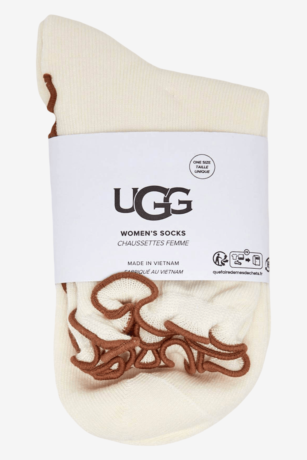 Ugg Australia Karsyn Lettuce Edge Quarter II Ugg Vanille/Che 1175251