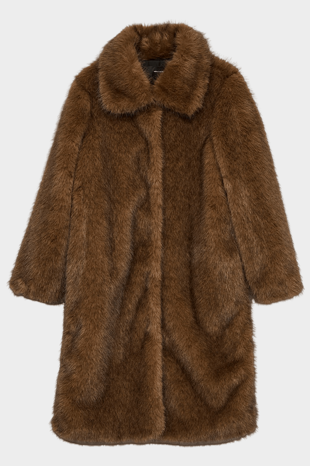 Vero Moda Gloria Μακριά Γούνα Καφέ 10339433