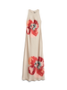 Vero Moda Reba Maxi Φόρεμα Εκρού 10345415