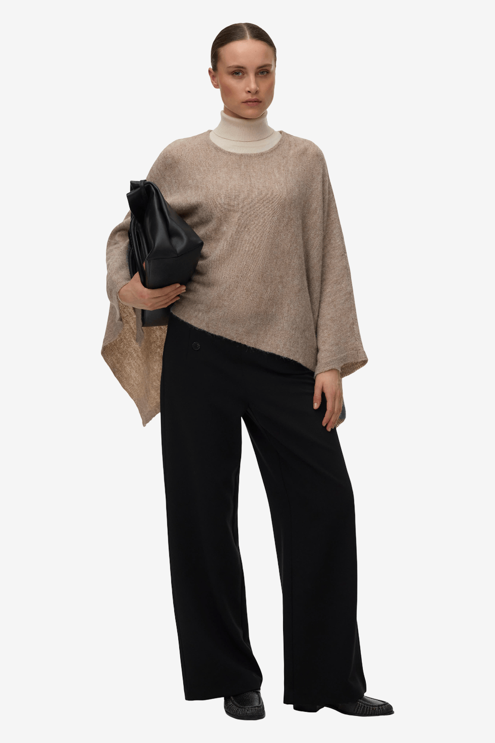 Vero Moda Isla Πόντσο Μπεζ 10350309