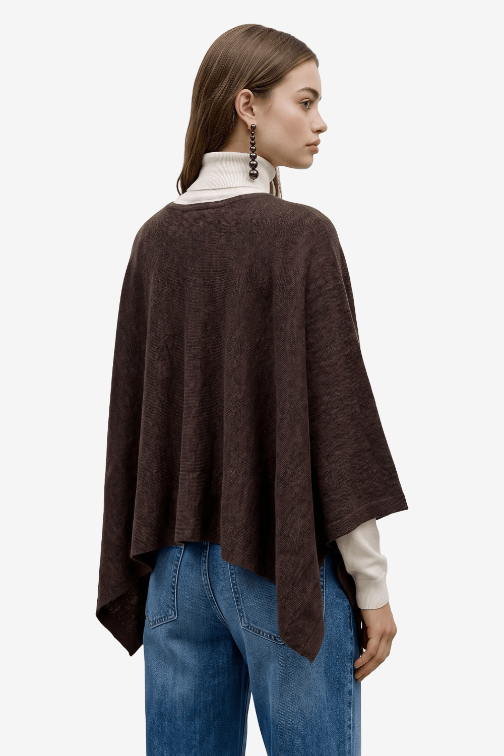 Vero Moda Isla Πόντσο Καφέ 10350309