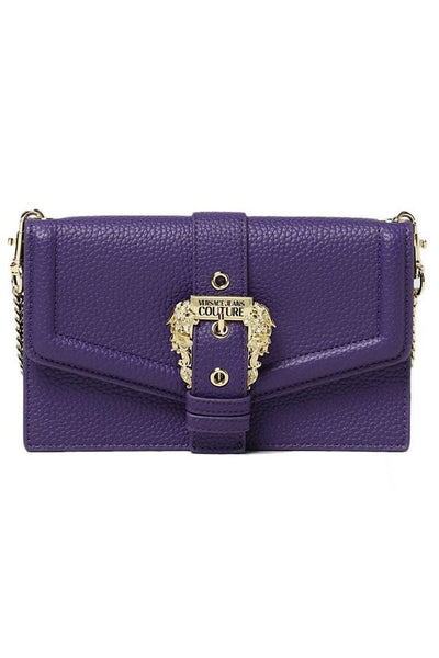 Versace Jeans Couture Couture1 Logo-Buckle Clutch Τσάντα Μωβ 75VA5PF6 ZS413 899