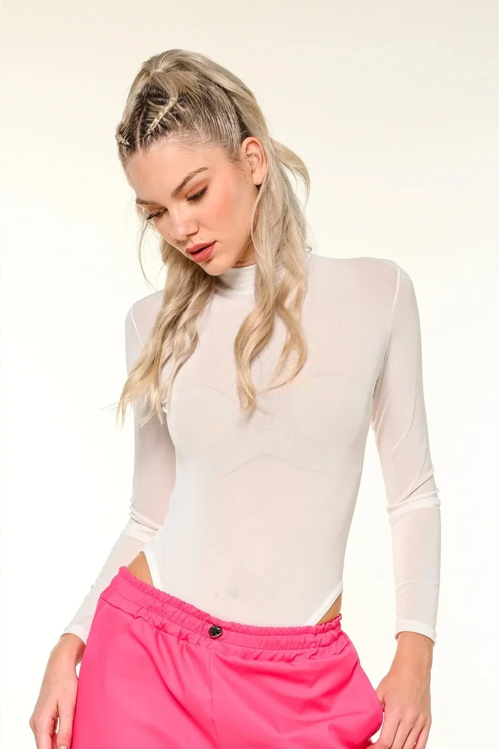 Wanderlust See Through Body Άσπρο