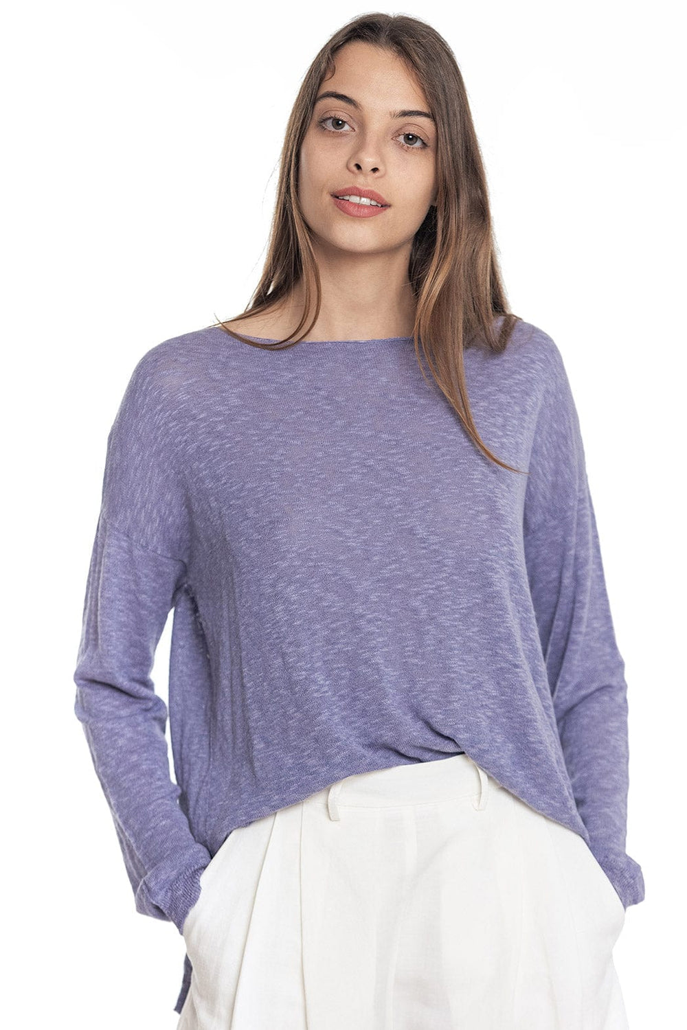 Aggel Denim Μπλε Μακρυμάνικη Μπλούζα S19076