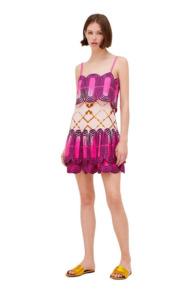 Alexis Bettina Mini Porschach Pink Φόρεμα A4230321-8555