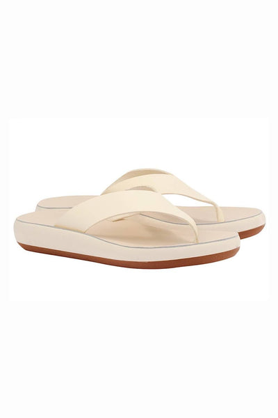 ANCIENT GREEK SANDALS CHARYS COMFORT OFF WHITE